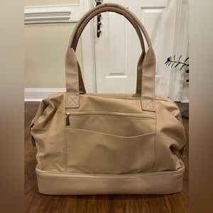 Member’s Mark Canvas Weekender Travel Bag – Mocha – No Shoulder Strap